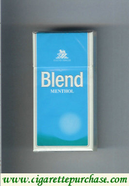 Blend Menthol cigarettes Selected Tobaccos